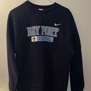 Nike Black Crewneck Bay Port Volleyball Sweater